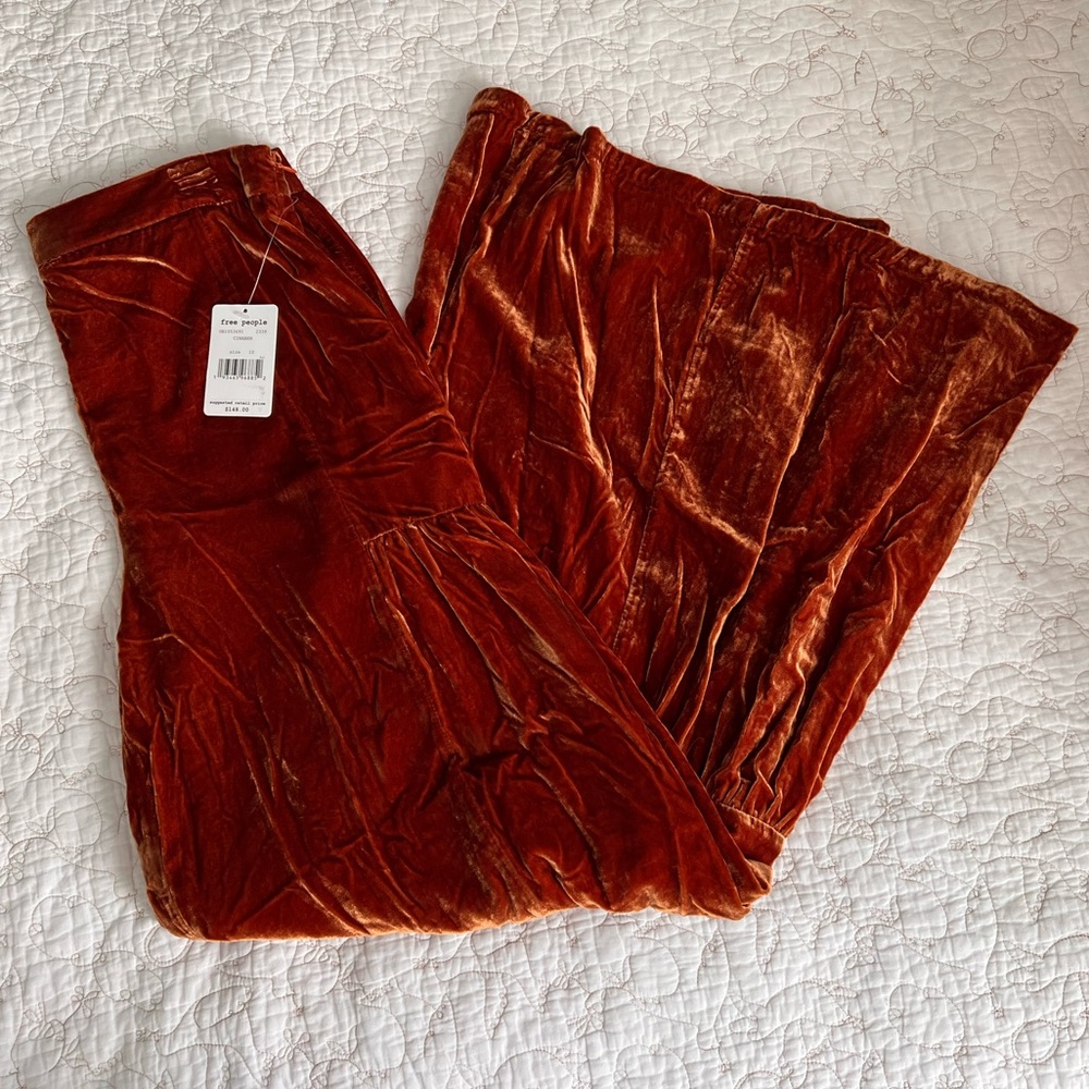 Free people wide leg pants